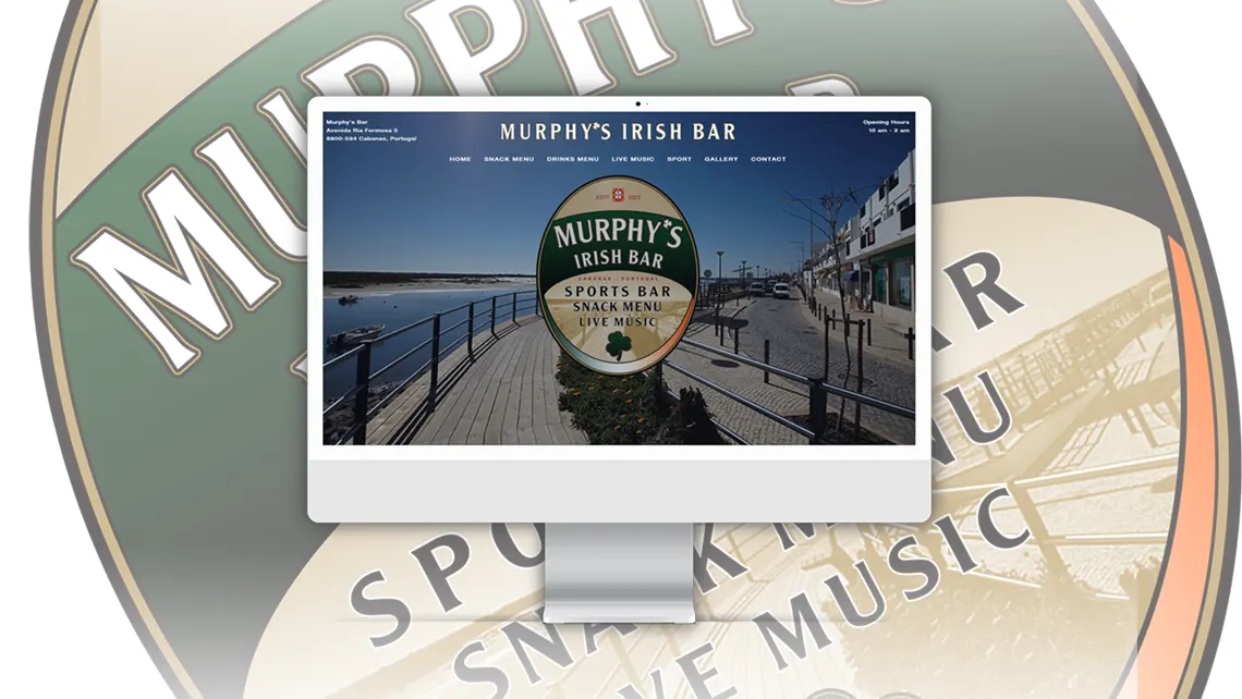 bounce studios website design murphys irish bar cabanas