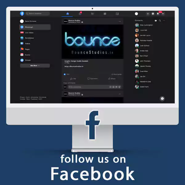 bounce studios graphic design dundalk facebook