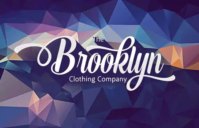 The Brooklyn Clothing Company logo design by bounce studios graphic design dundalk louth