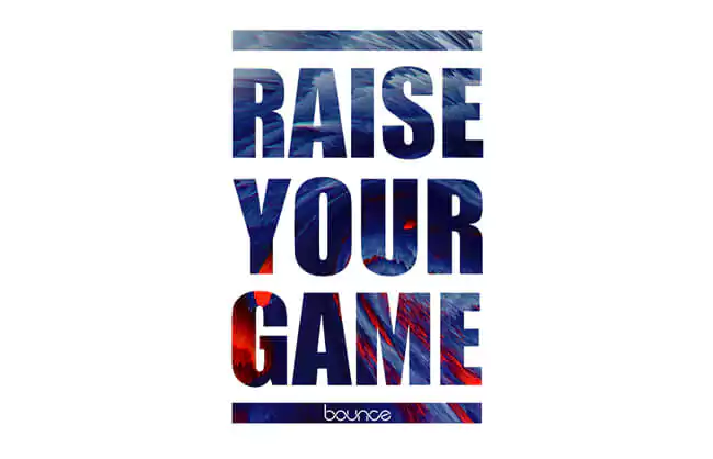 Bounce Raise Your Game logo design by bounce studios graphic design dundalk louth
